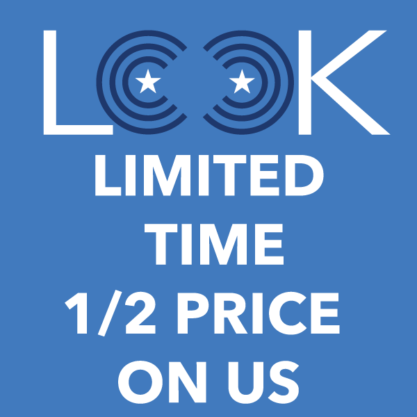 LIMITED TIME - HALF ON US