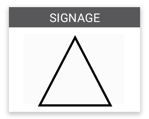 SIGNAGE